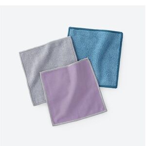 Norwex Trio Cloth Set - Gray, Blue, Lavender